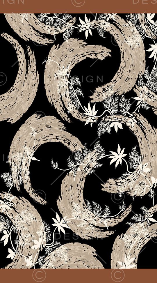 抽象印花华亿平台图片