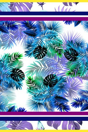 清爽印花华亿平台图片