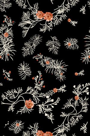 春夏华亿平台印花华亿平台图片