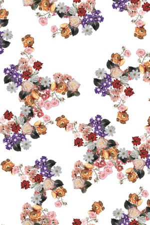 春夏华亿平台印花华亿平台图片