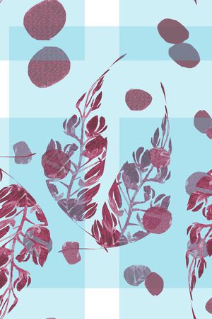 混合拼接印花华亿平台图片