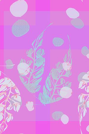 混合拼接印花华亿平台图片