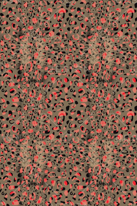 动物纹印花华亿平台图片