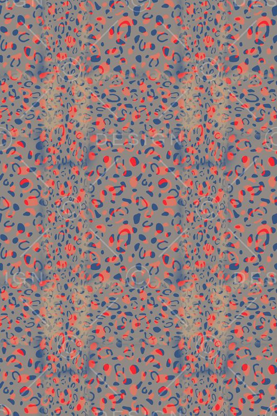 动物纹印花华亿平台图片