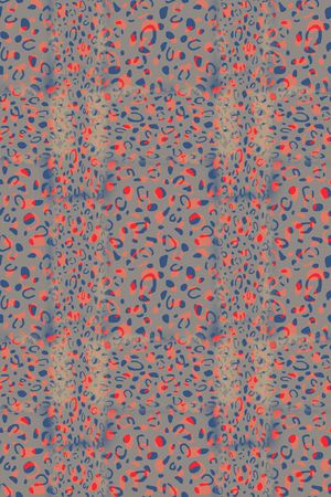 动物纹印花华亿平台图片