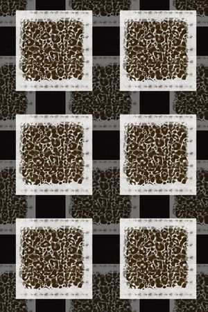 动物纹印花华亿平台图片