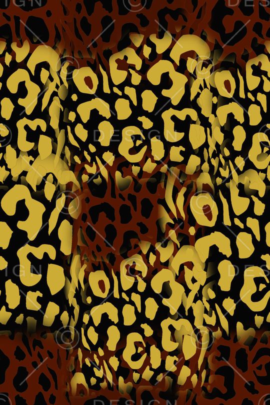 动物纹印花华亿平台图片