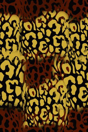 动物纹印花华亿平台图片