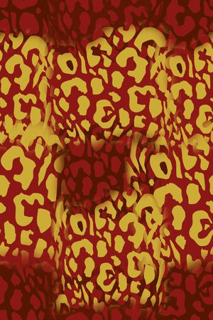 动物纹印花华亿平台图片