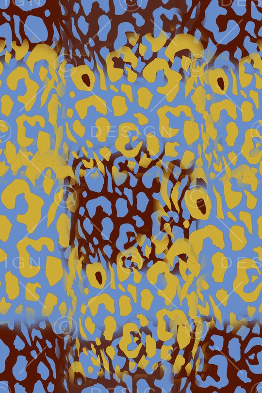 动物纹印花华亿平台图片