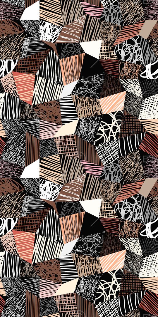 抽象印花华亿平台图片