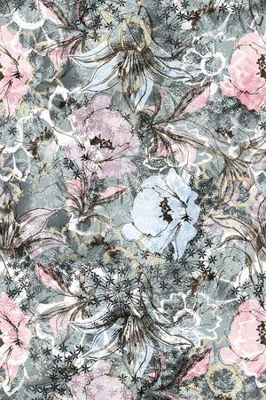 大牌风印花华亿平台图片