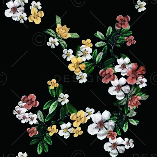 线条画印花华亿平台图片