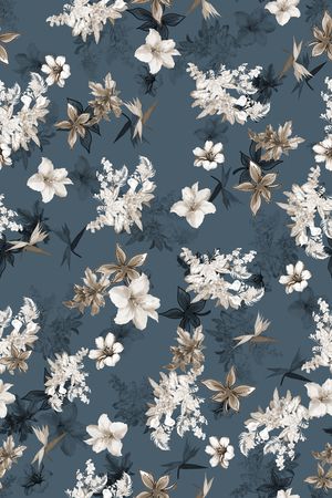 复古印花华亿平台图片