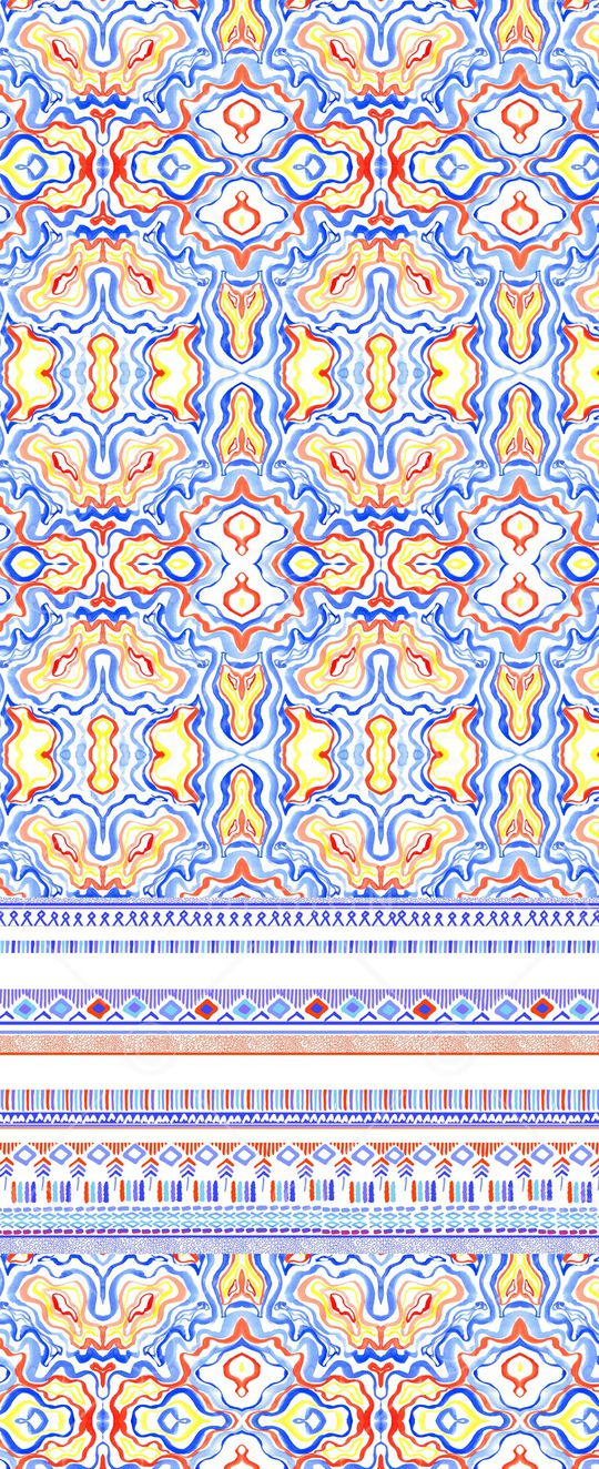 水彩印花华亿平台图片