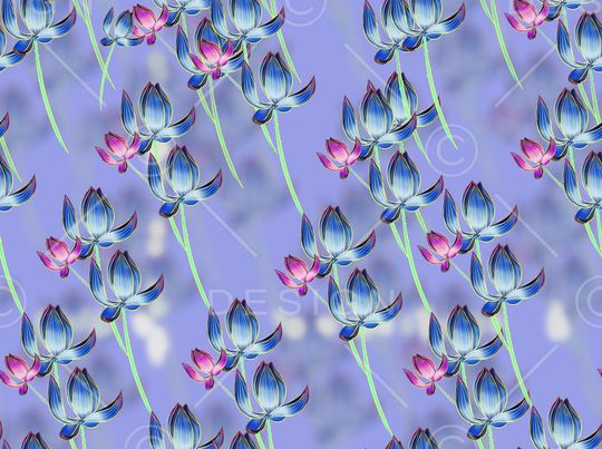 花瓣印花华亿平台图片