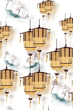 宫廷风印花华亿平台图片