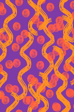 抽象印花华亿平台图片