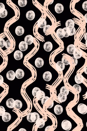 抽象印花华亿平台图片