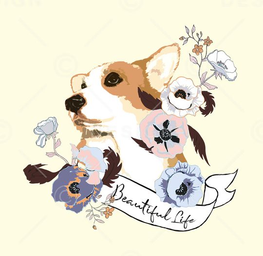 狗印花华亿平台图片