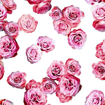 清爽底花卉印花华亿平台图片