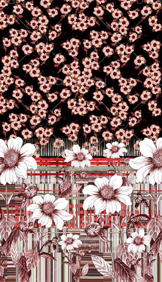 定位花印花华亿平台图片