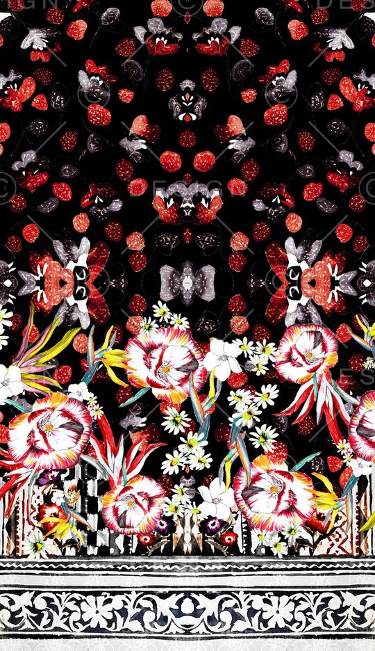 定位花印花华亿平台图片