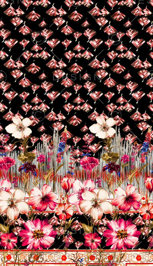 定位花印花华亿平台图片