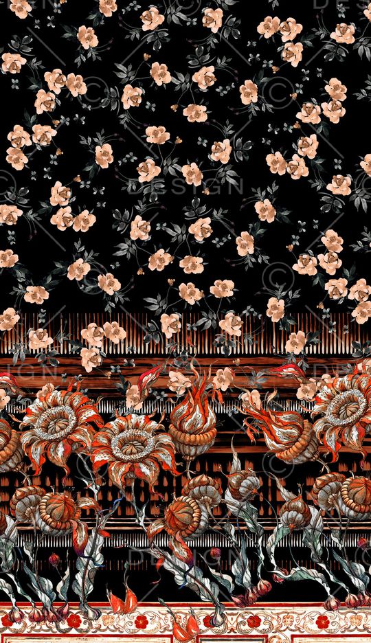 定位花印花华亿平台图片