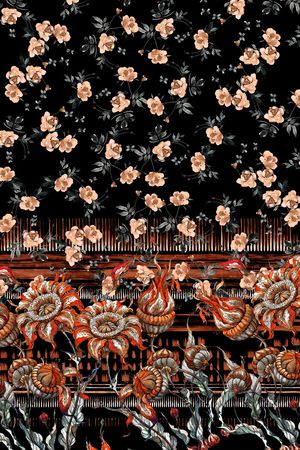 定位花印花华亿平台图片