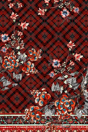 定位花印花华亿平台图片