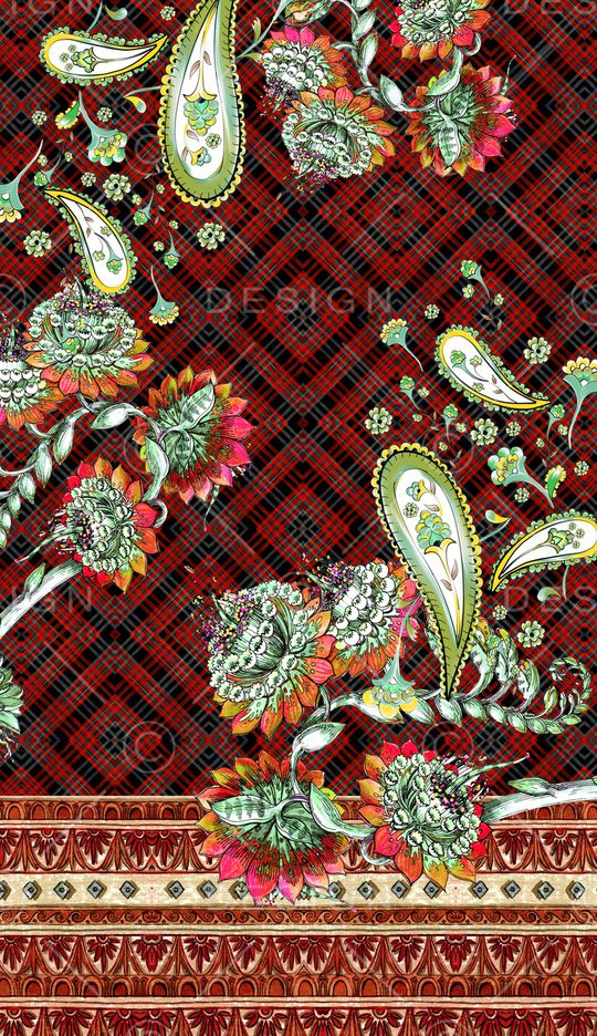 定位花印花华亿平台图片