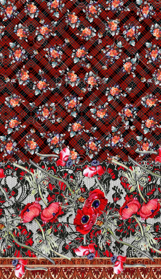 定位花印花华亿平台图片