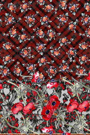 定位花印花华亿平台图片