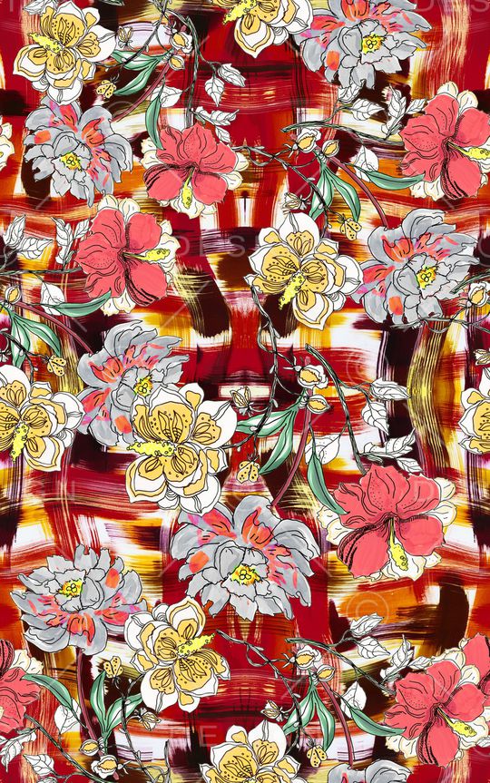 肌理印花华亿平台图片