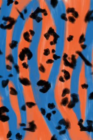 豹纹印花华亿平台图片