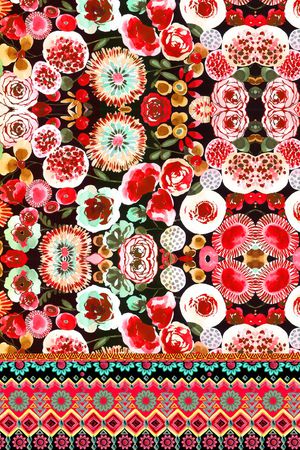 定位花印花华亿平台图片