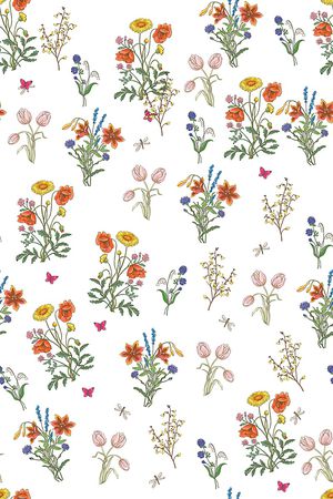 小碎花印花华亿平台图片