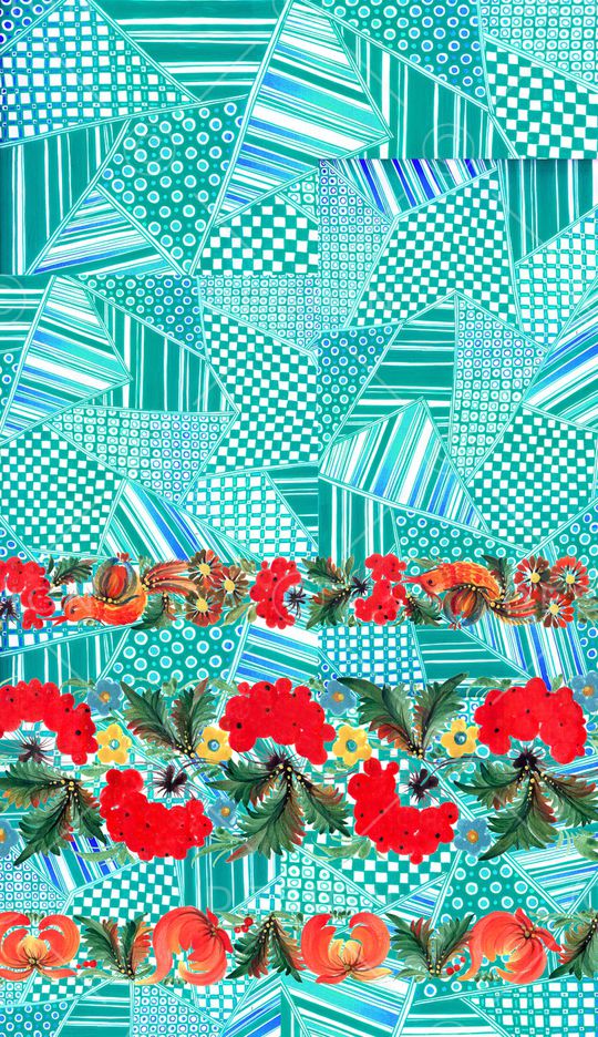 定位花印花华亿平台图片