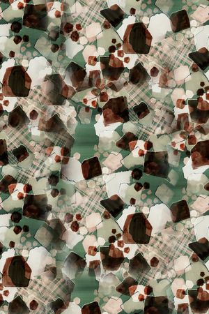 格子印花华亿平台图片