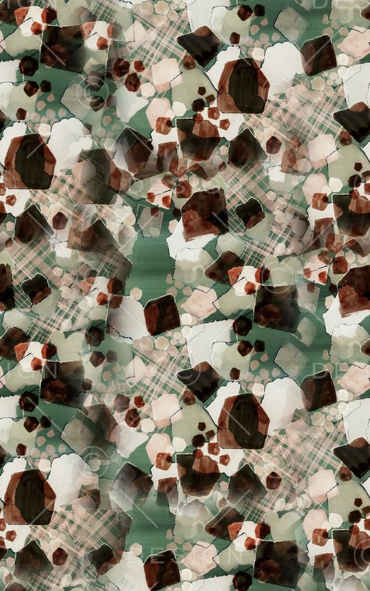 格子印花华亿平台图片