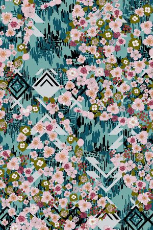 线条印花华亿平台图片