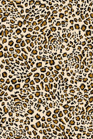 豹纹印花华亿平台图片