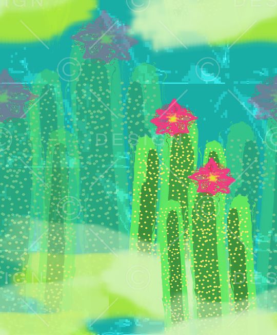 抽象印花华亿平台图片