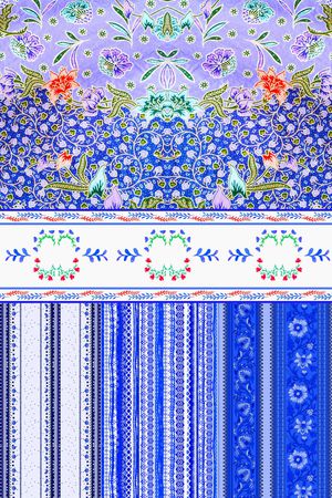 复古印花华亿平台图片