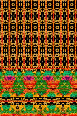 复古印花华亿平台图片