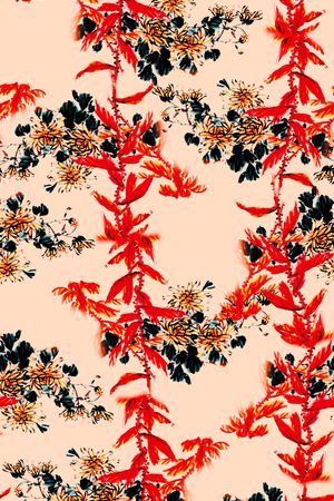 植物印花华亿平台图片