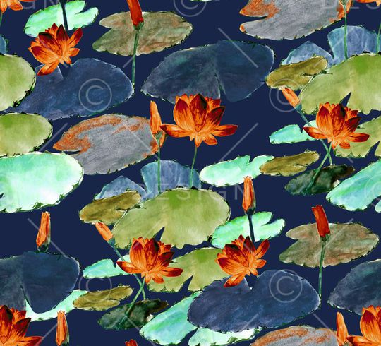 手绘印花华亿平台图片