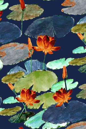 手绘印花华亿平台图片