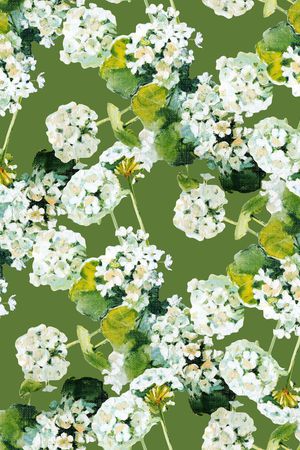 绣球花印花华亿平台图片